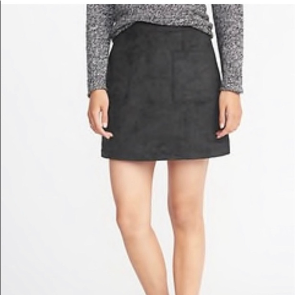 Old Navy Suede Skirt